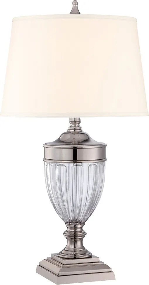 Quoizel DENNISON QZ-DENNISON-PN Asztali lámpa 1x60W/E27