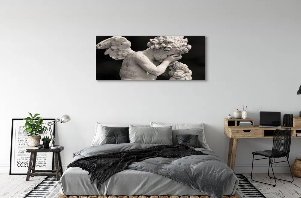 Canvas képek síró angyal 140x70 cm
