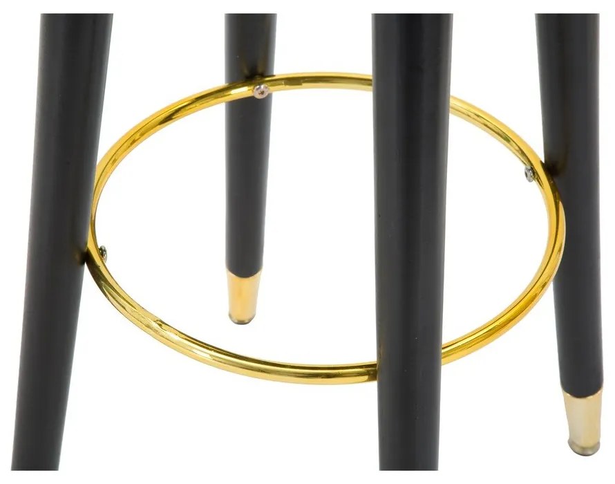 Türkiz kárpitozott bárszék (ülésmagasság 74 cm) Paris – Mauro Ferretti