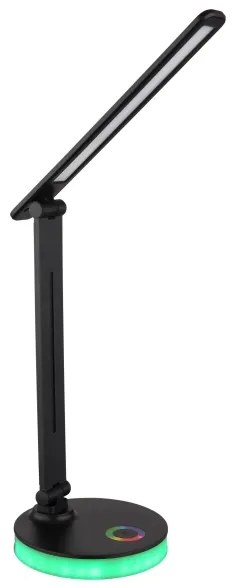 Globo 58445B - GERALDO LED RGBW állítható asztali lámpa LED/5W+2W/230V
