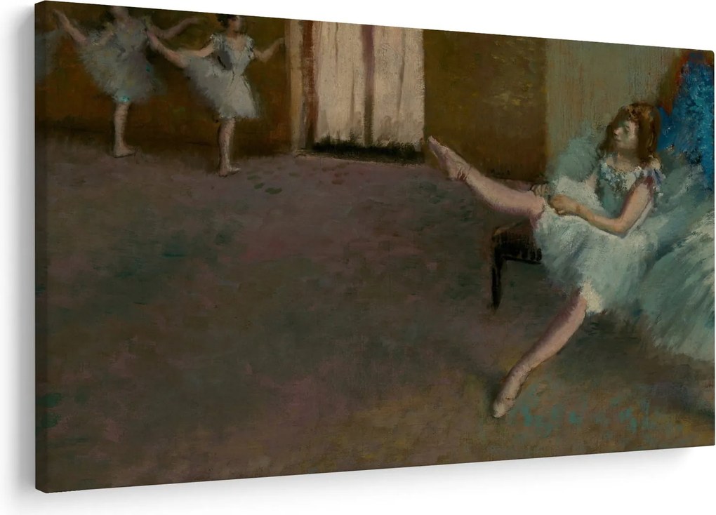Kép - Edgar Degas, Before the Ballet, reprodukciók (90x60 cm)