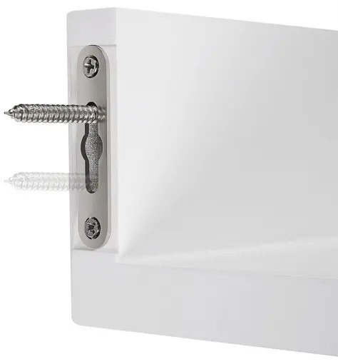 SHELFY 3 darabos fehér fali polcszett