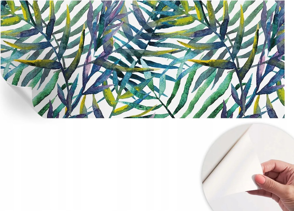 Falra ragasztható fali fotótapéta Egzotikus növényzet 250x104 cm