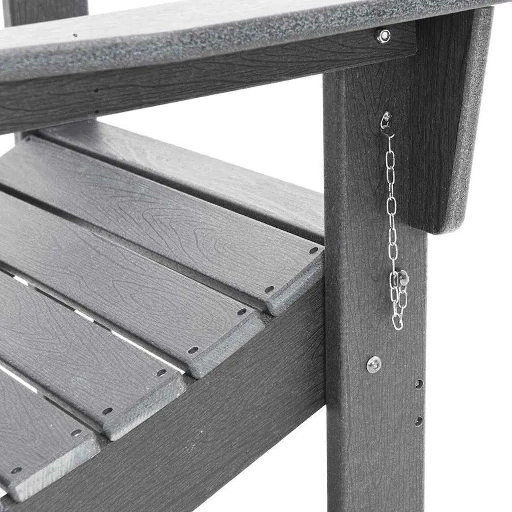 Kerti pihenő bútor 2 pcs Világosszürke 74.5 x 80.5 x 90cm