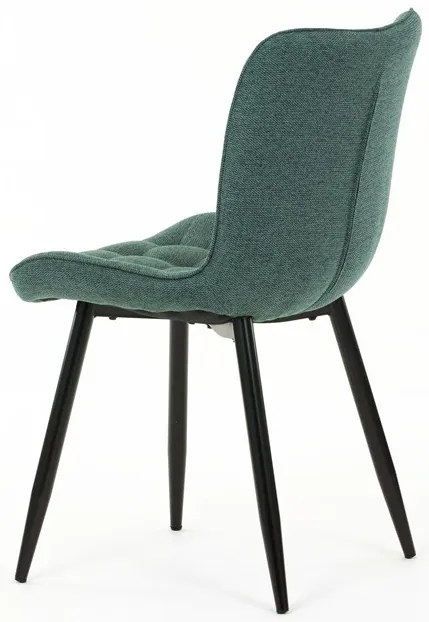 Zöld Szövet Étkezőszék. HC-462 GRN2