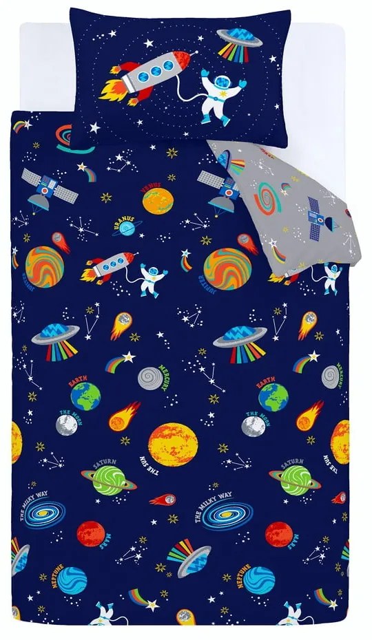 Gyerek ágyneműhuzat babaágyhoz 120x150 cm Lost In Space – Catherine Lansfield
