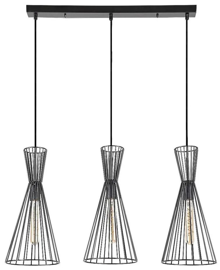 Rabalux 72006 - LEANDROS 3xE27/60W/230V függeszték kábellel