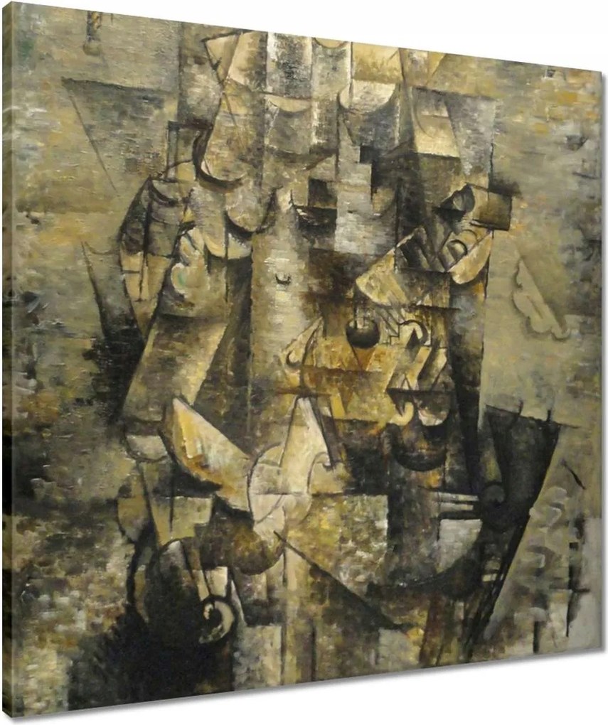 Vászonkép 60x60 Braque Fiú gitárral