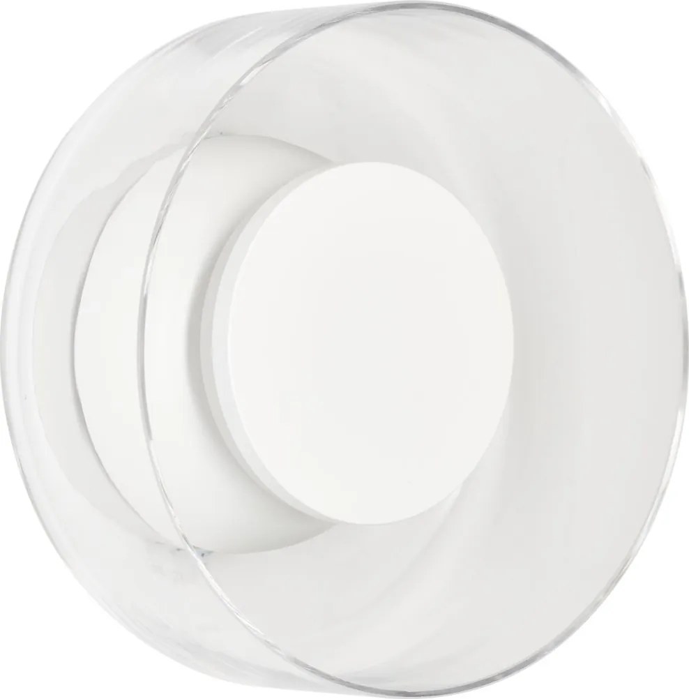 Step Into Design DONUT ST-5072W transparent white Fali lámpa 1x6W/LED IP20