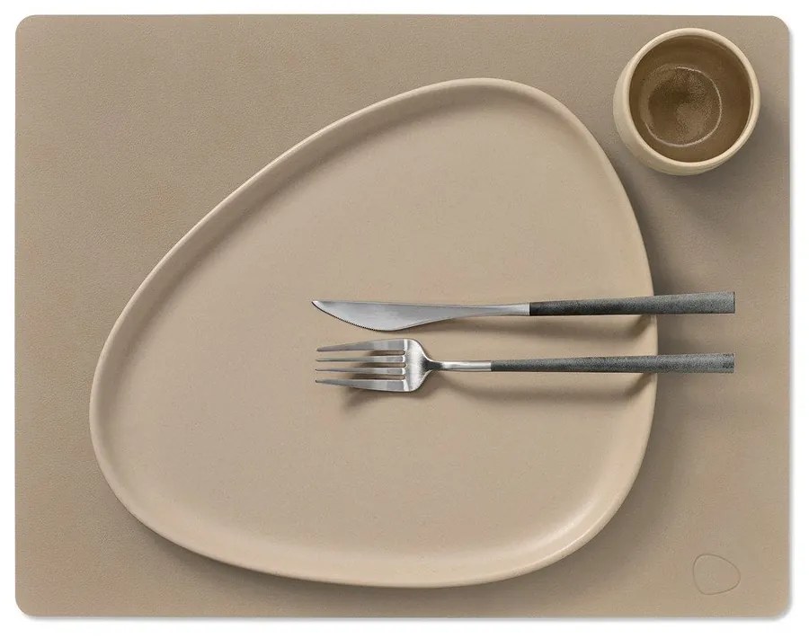 Öko bőr tányéralátét 35x45 cm Square L Nupo – LIND DNA