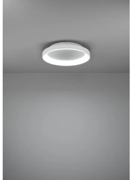 Eglo 901248 - LED Dimmelhető mennyezeti lámpa LORETELLO LED/12W/230V fehér + + távirányító