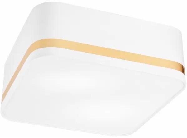 Mennyezeti lámpa SIRJA SQUARE 2xE27/60W/230V 35x35 cm fehér