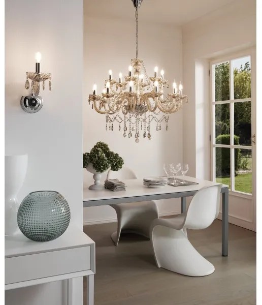 Eglo 39095- Csillár BASILANO 18xE14/40W/230V