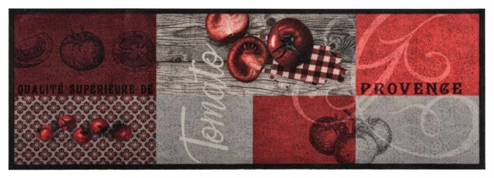 Tomato&quot; mosható konyhai szőnyeg 45 x 150 cm&quot;