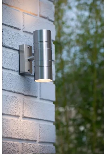 Lucide 14867/11/12 - LED Kültéri fali lámpa ARNE-LED 2xGU10/5W/230V