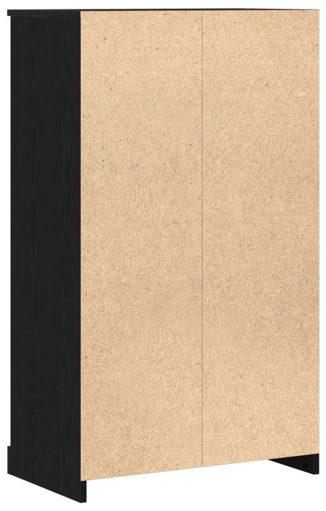 Nappali szekrény Fekete tölgy 60x35.5x103.5 cm Összeszerelt fa