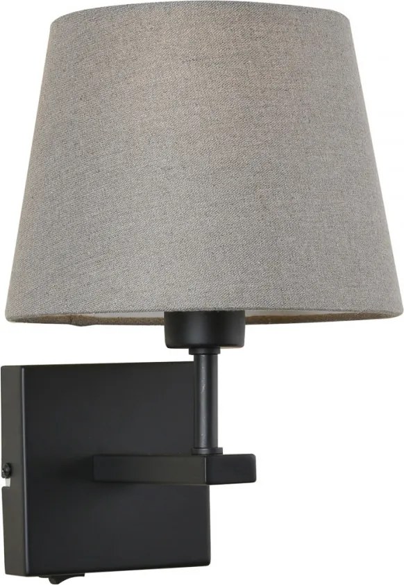Fali Lámpa Fekete Norte ITALUX-WL-1122-1-A-BM-RO-GR