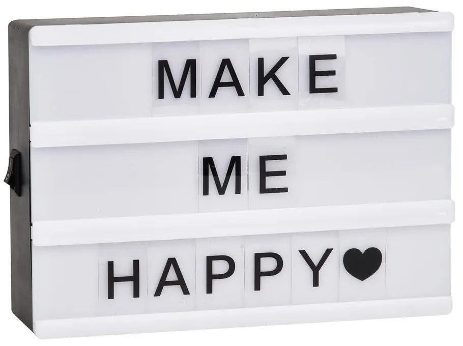 Fehér elemmel működő fénydekoráció – Hilight