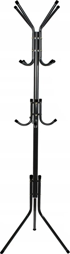 Ruhhy 23815 Álló kabáttartó 175 x 42 cm fekete