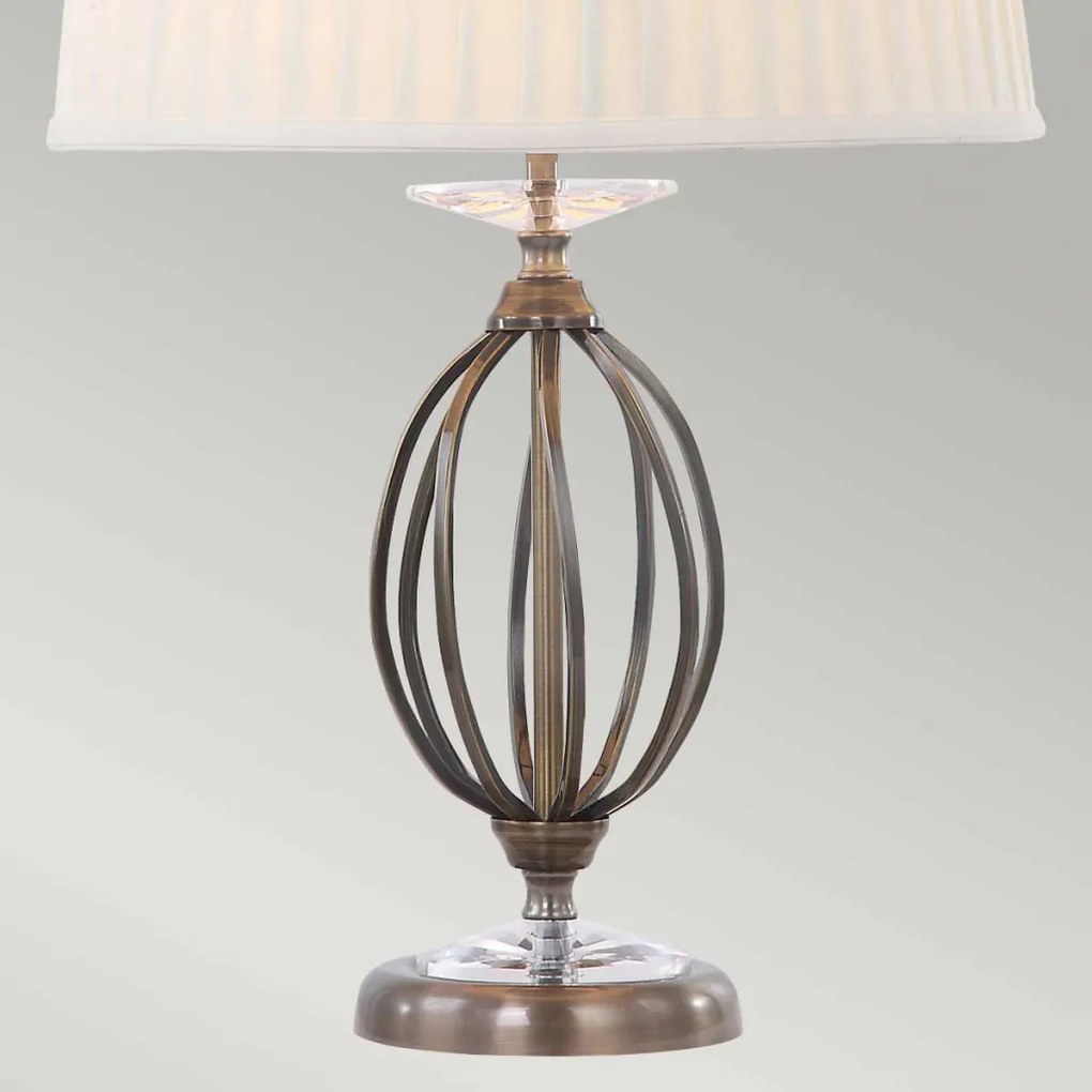 Elstead Lighting AEGEAN AG-TL-AGED-BRASS Asztali lámpa 1x60W/E27