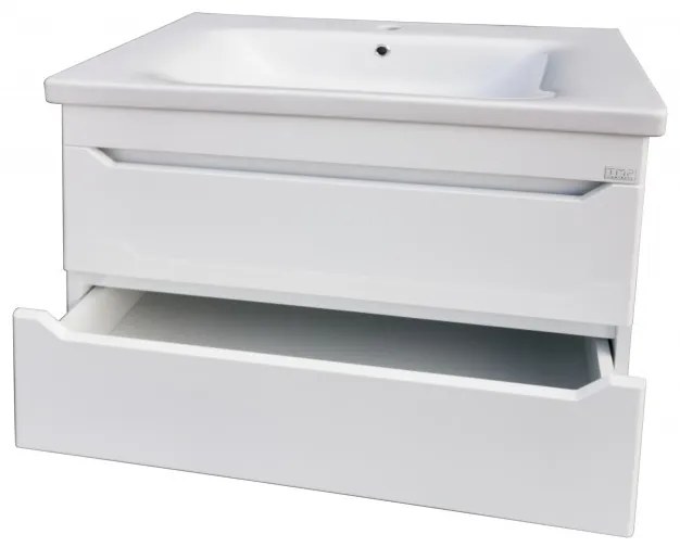TMP SHARP 100 fali fürdőszobabútor - Isvea Sistema S mosdóval - 101 x 45,5cm