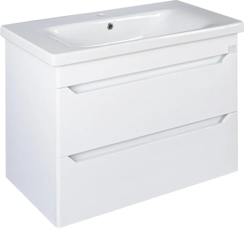 TMP SHARP 100 fali fürdőszobabútor - Sanovit Soft 13100 porcelán mosdóval - 101 x 45,5cm