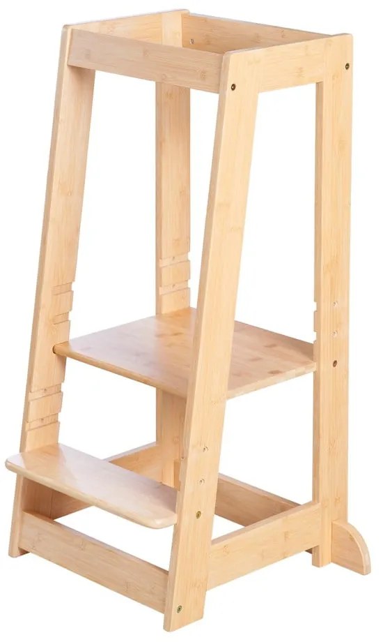 Natúr színű bambusz tanulótorony – Roba