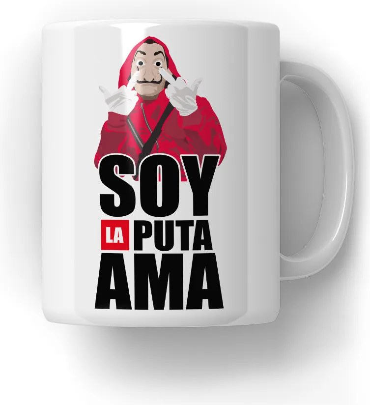 Bögre Papírház Soy La Puta Ama Ajándék Rajongóknak Papírház