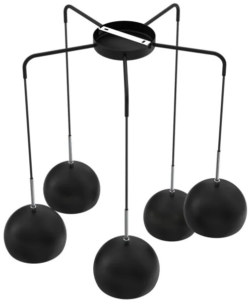 Csillár zsinóron COOL 5xE27/60W/230V