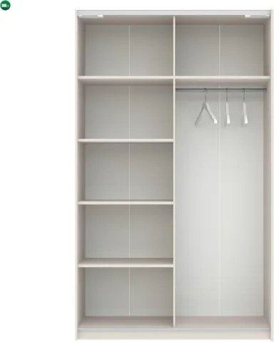 BERNO gardróbszekrény 120 cm