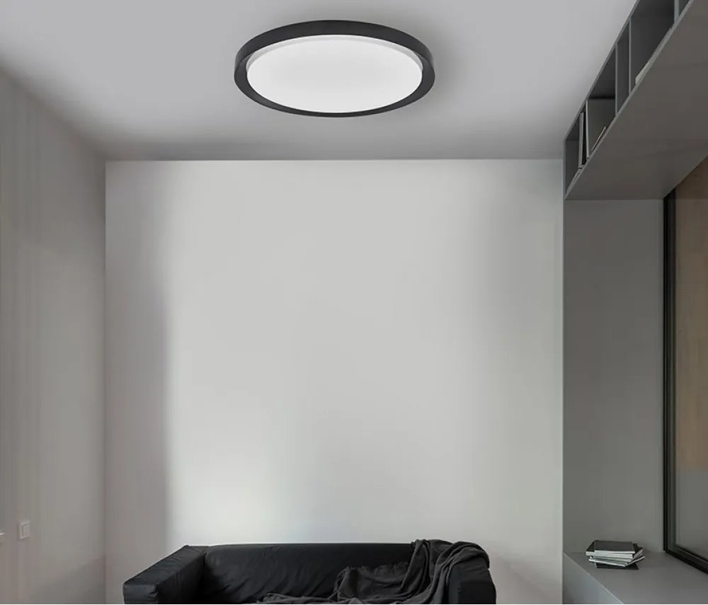 NOVA LUCE 9053594 TROY Kerek Mennyezeti Lámpa LED IP20