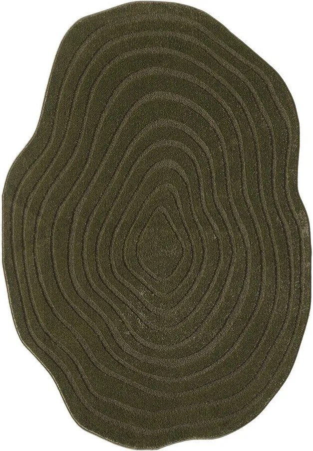 Sötétzöld szőnyeg 160x230 cm Pebble – ESTE