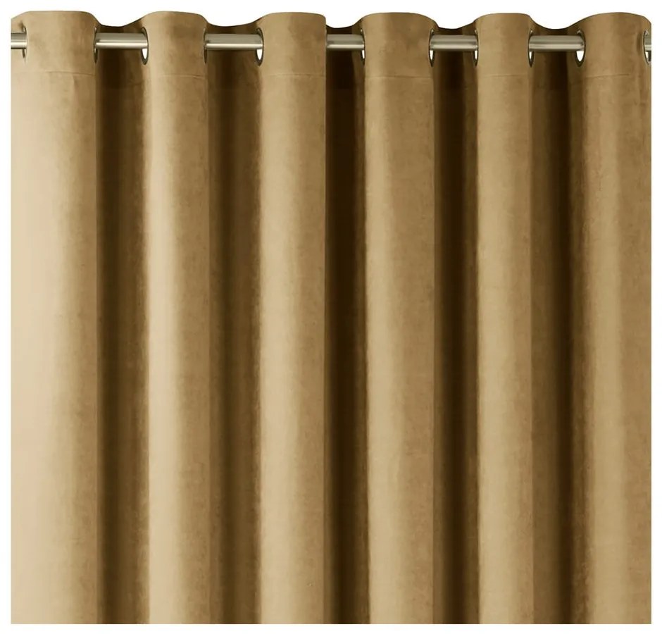 Barna függöny 140x270 cm Milana – Homede