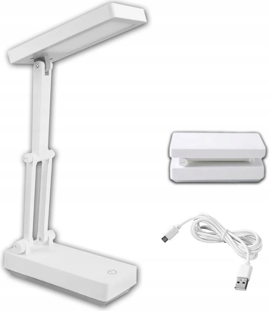 Lámpa Asztali Zseblámpa Összecsukható Hordozható 32 Led Akkumulátoros