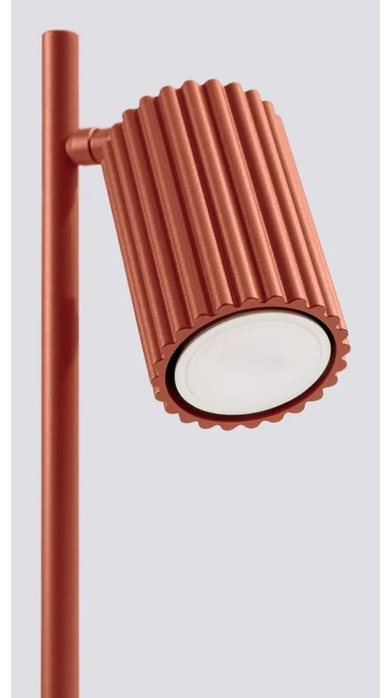 Téglavörös asztali lámpa (magasság 43 cm) Gleam – Sollux