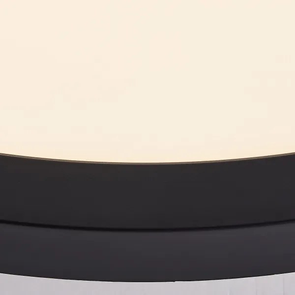 Brilliant - TUCO LED dimmelhető mennyezeti lámpa, 33 W, 230 V, Ø 50 cm, fekete