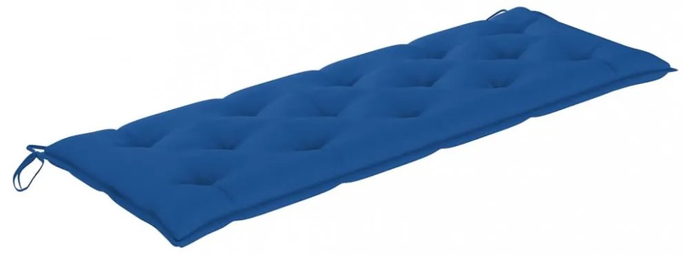 tömör tíkfa Batavia pad kék párnával 150 cm