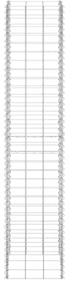 3 db vas gabion magaságyás 30 x 30 x 150 cm