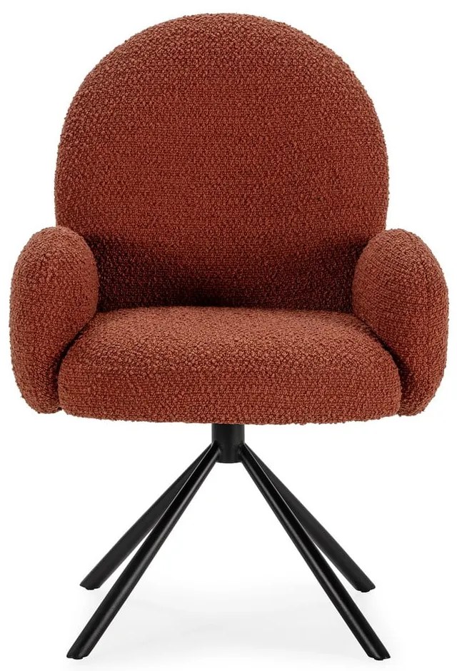 Téglavörös fotel Dario – Marckeric