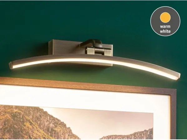 Paulmann 95560 - LED/8,5W képkivilágító lámpatest BENTO 230V 40 cm sárgaréz
