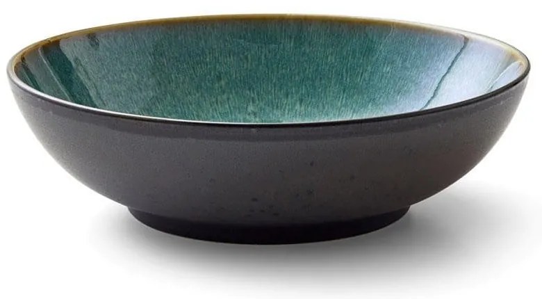 Zöld-fekete kőedény szervírozó tálka 1,8 l Gastro Green/Black – Bitz