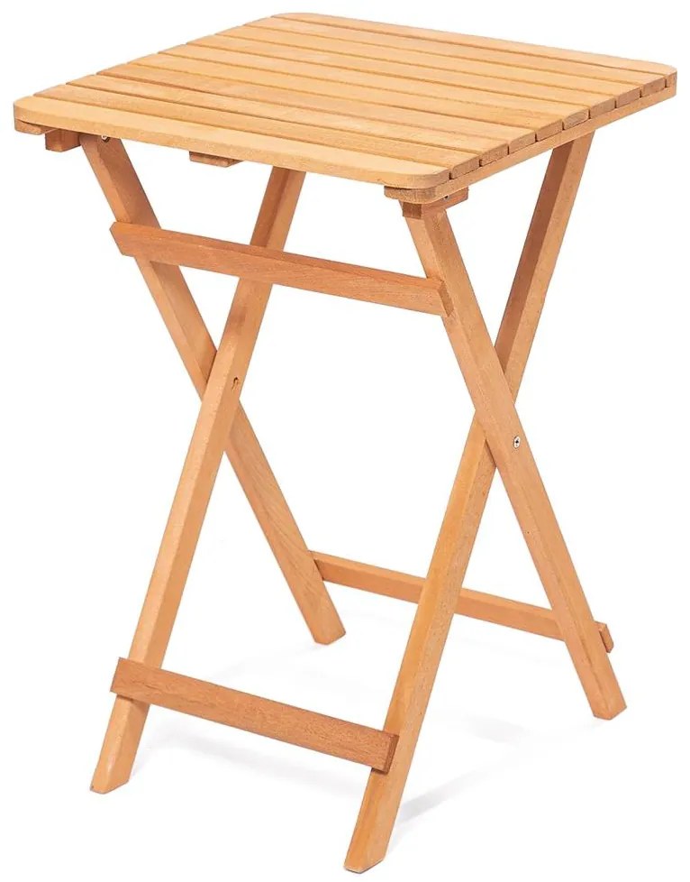 Kerti asztal 50x50 cm bükk