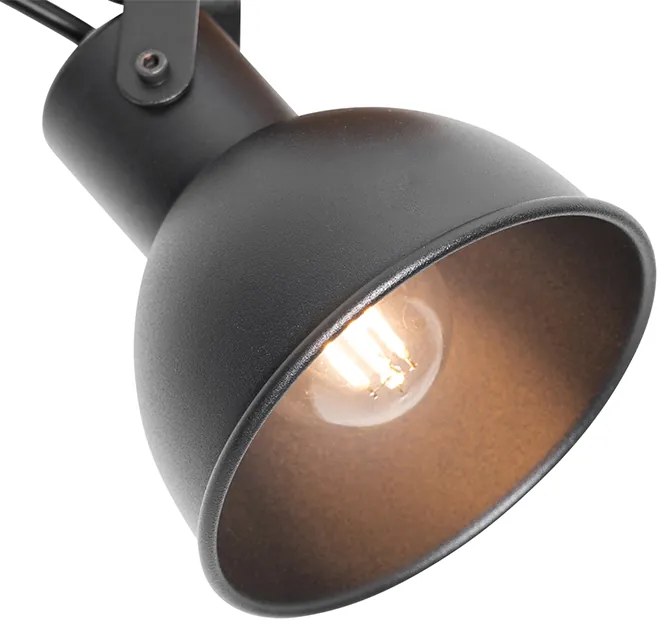 Ipari reflektor fekete fával, dönthető - Tommy