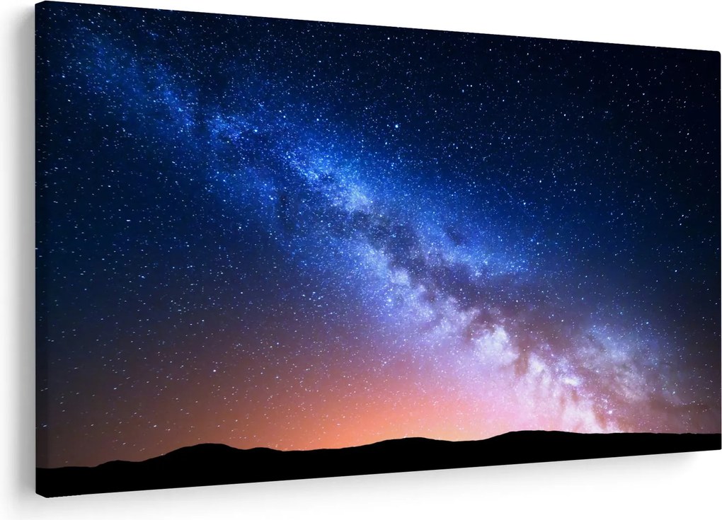 Kép - A csillagok éjszakai szépsége (90x60 cm)