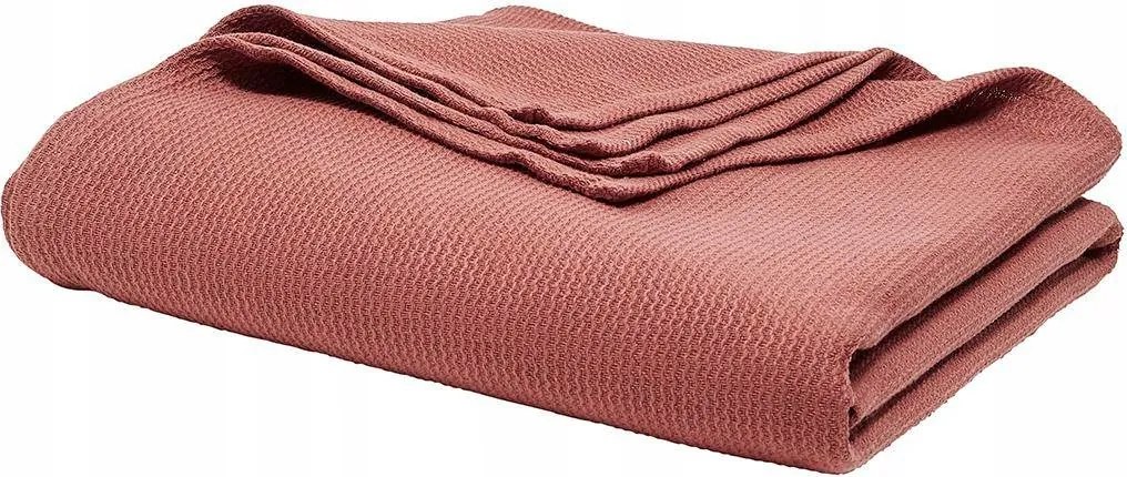 Pamut Ágytakaró piros 240x220 nagy puha