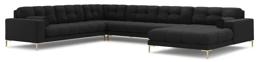 Sötétszürke sarokkanapé (bal oldali) Bali – Cosmopolitan Design