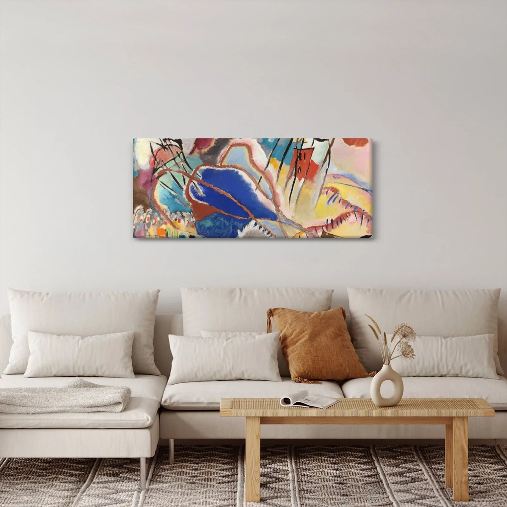 Kép - Vasily Kandinsky, Improvisation No. 30 (Cannons), reprodukciók (120x50 cm)