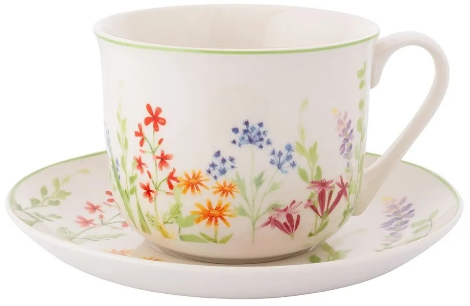 Altom Porcelán Jumbo csésze és csészealj Nature Awakening 450 ml