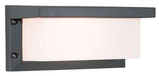 Zambelis E128 - Kültéri fali lámpa 1xE27/18W/230V IP54 antracit