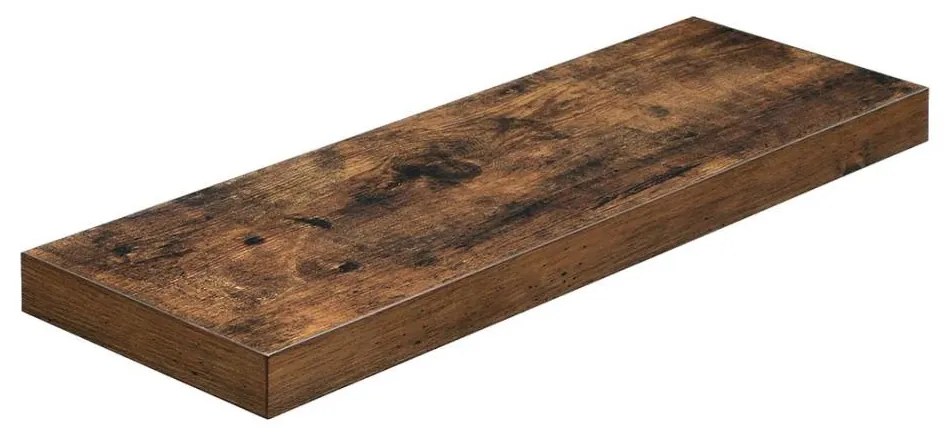 SHELFY fali polc, barna
